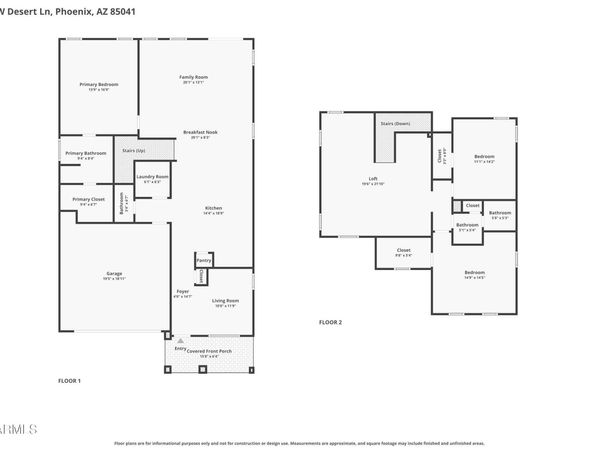 2307 W DESERT Lane, Phoenix, AZ 85041