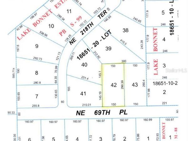 21902 NE 69TH PLACE , MELROSE, FL 32666