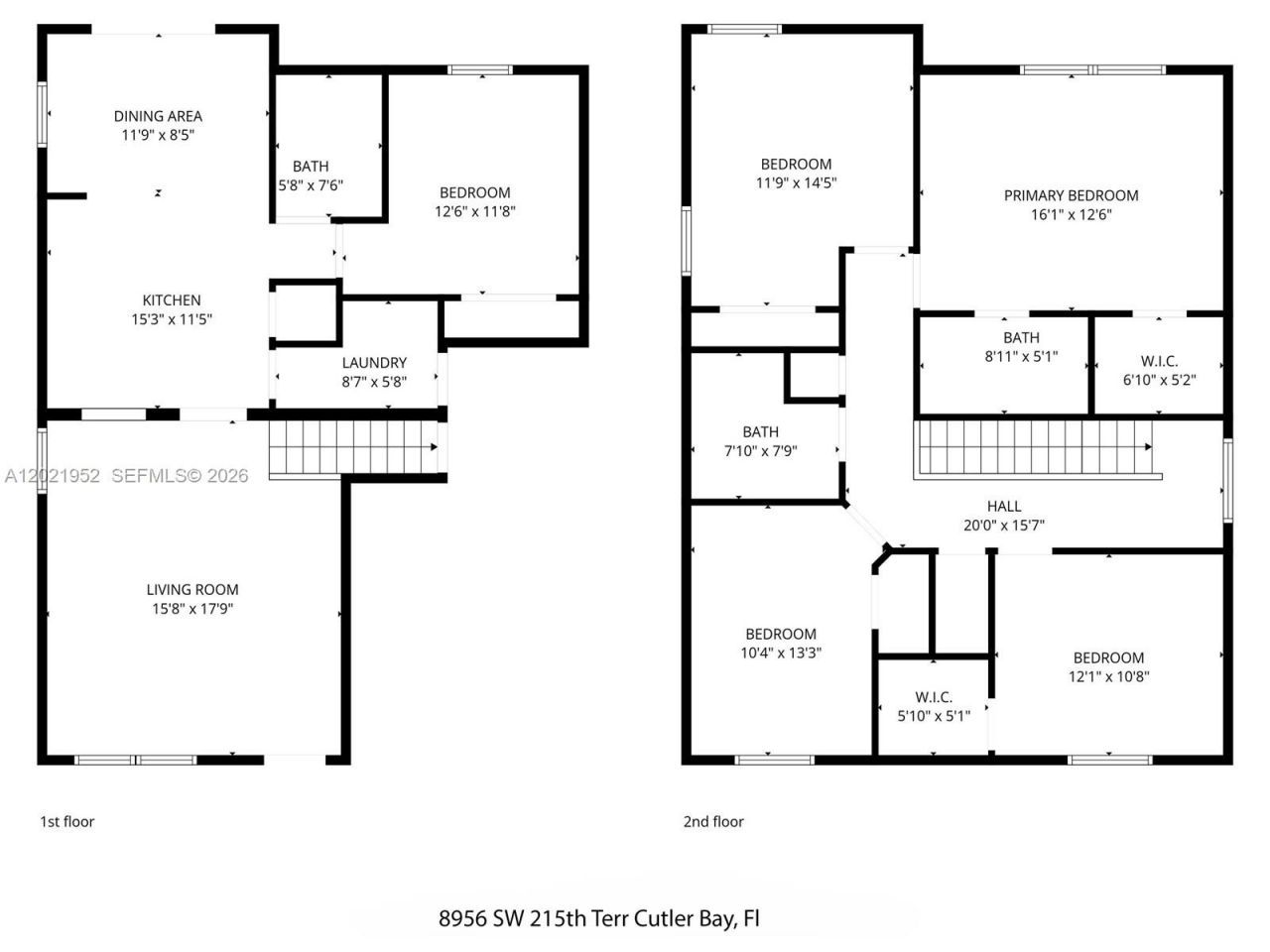 8956 SW 215th Ter , Cutler Bay, FL 33189 Photo