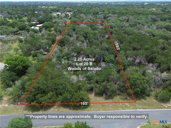 TBD Lot 20 B Hodge Canyon Drive , Salado, TX 76571