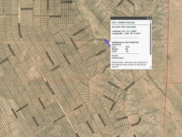 Beryl (U26 B44 L132) Road NE, Unit 26, Rio Rancho, NM 87124