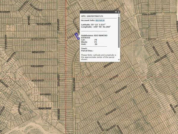 Ursula (U26 B73 L74) Court NW, Unit 26, Rio Rancho, NM 87144