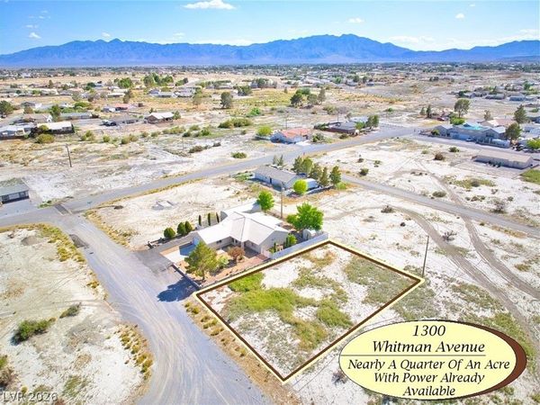 1300 Whitman Avenue , Pahrump, NV 89048