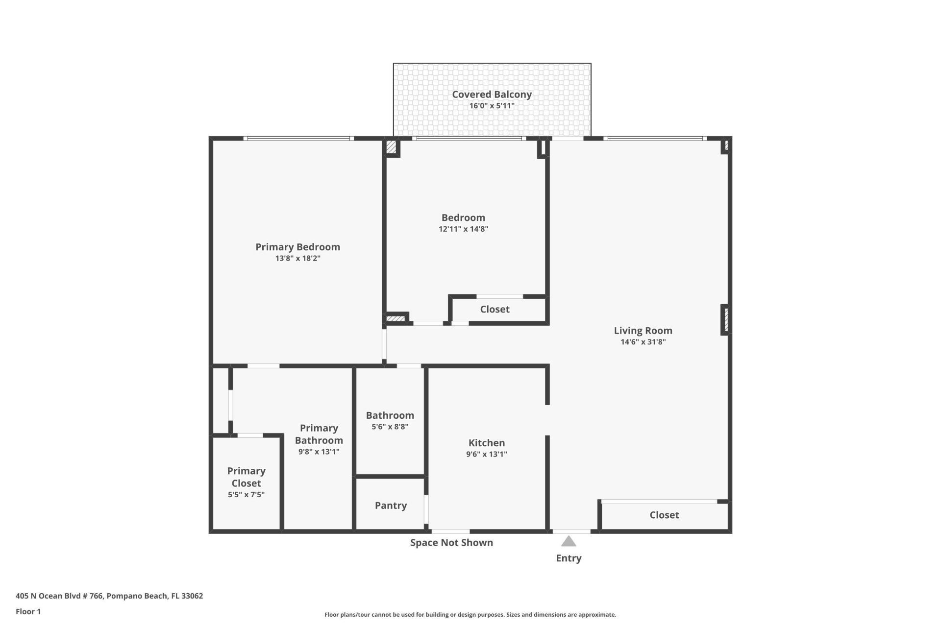 405 N Ocean Boulevard, Unit 1816, Pompano Beach, FL 33062 Photo