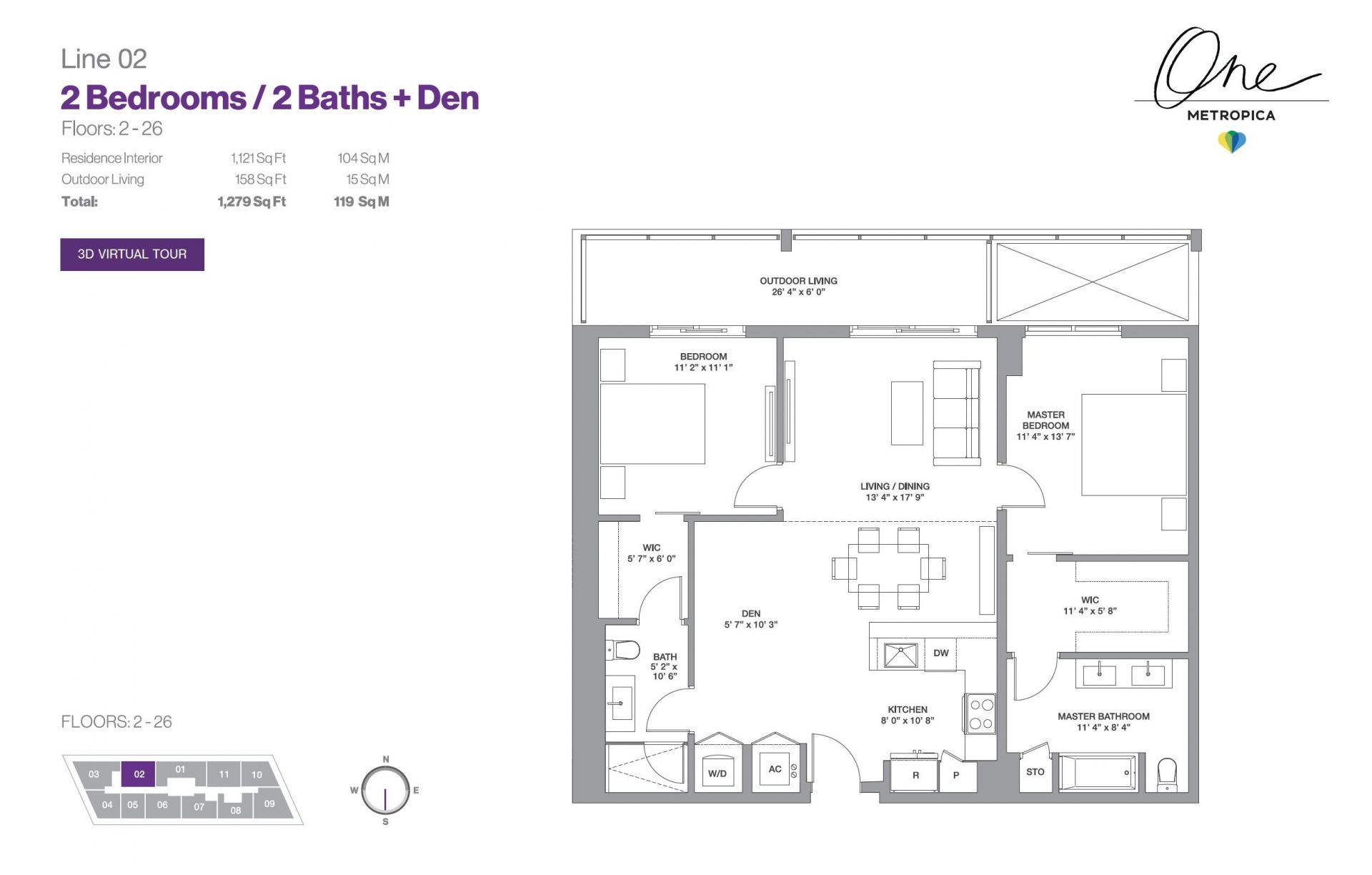2000 Metropica Way, Unit 802, Sunrise, FL 33323 Photo