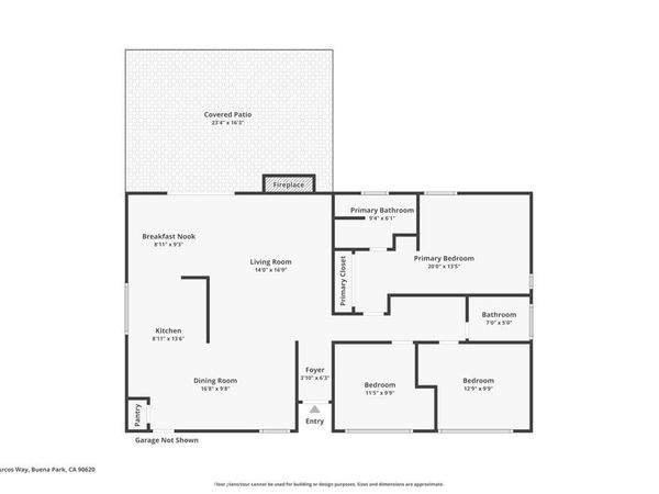 5890 Los Arcos, Buena Park, CA 90620