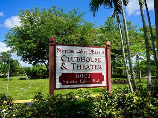 10405 Sunrise Lakes Blvd , Unit 205, Sunrise, FL 33322