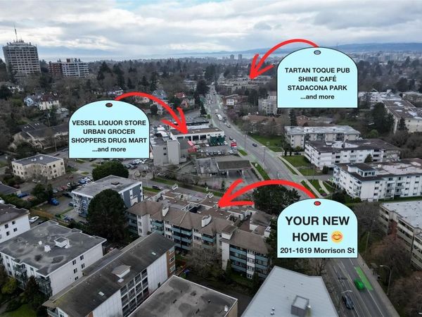 1619 Morrison St , Unit 201, Victoria, BC V8R 6R8