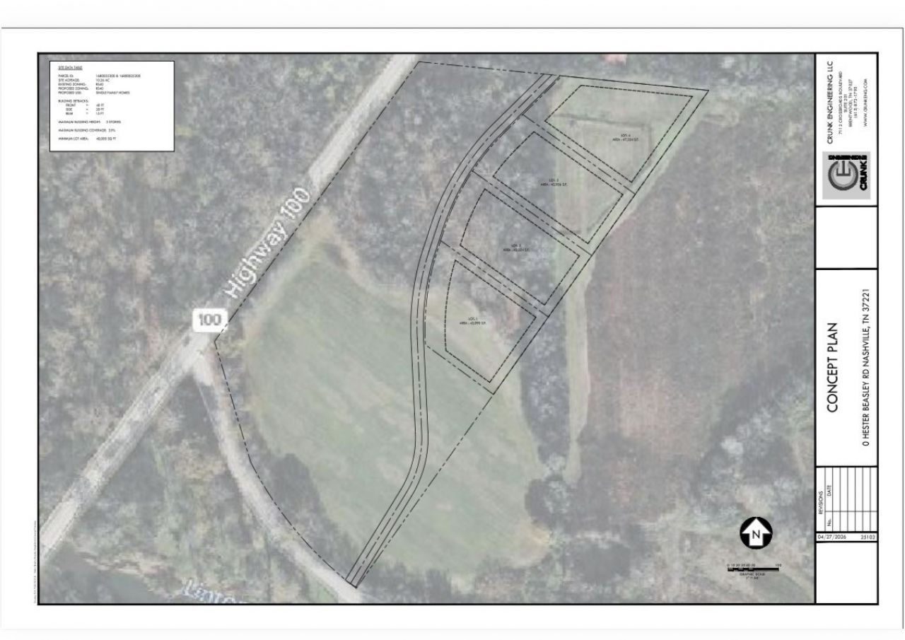 1 Hester Beasley Rd , Lot #1 &2, Nashville, TN 37221 Main Photo