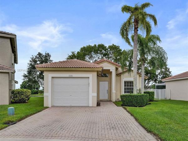 4108 Sapphire Ter , Weston, FL 33331