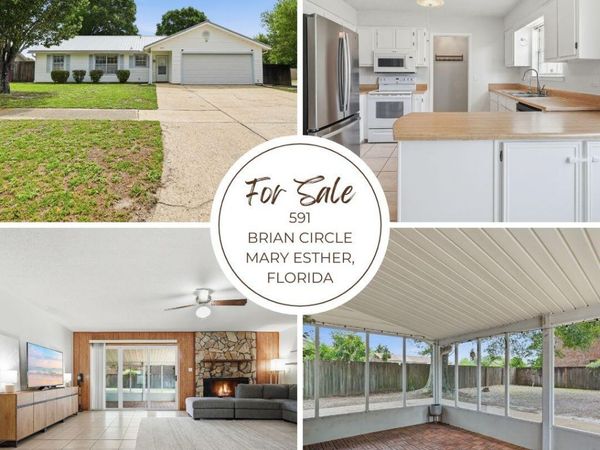 591 Brian Circle, Mary Esther, FL 32569