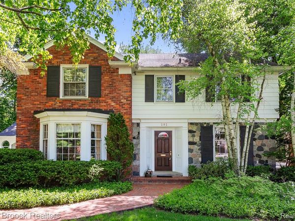 292 Fairfax Street , Birmingham, MI 48009