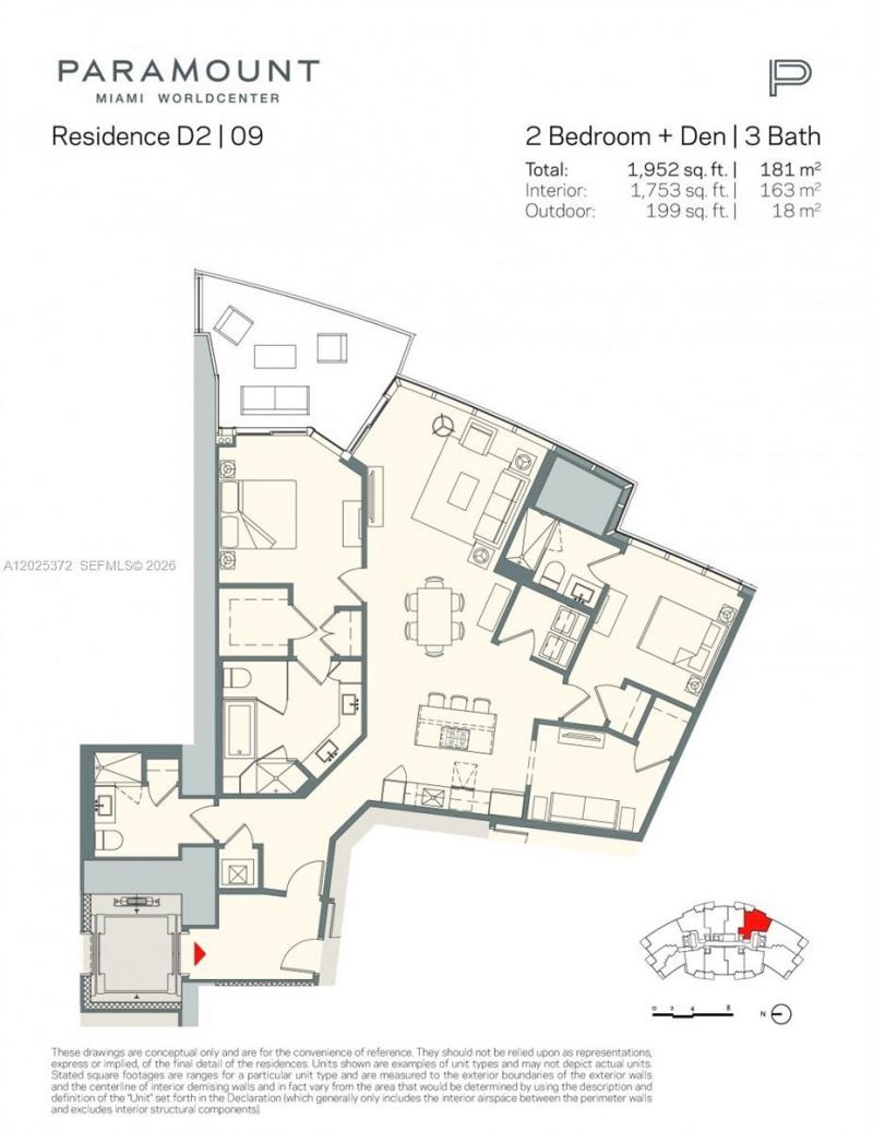 851 NE 1st Ave , Unit 3909, Miami, FL 33132 Photo