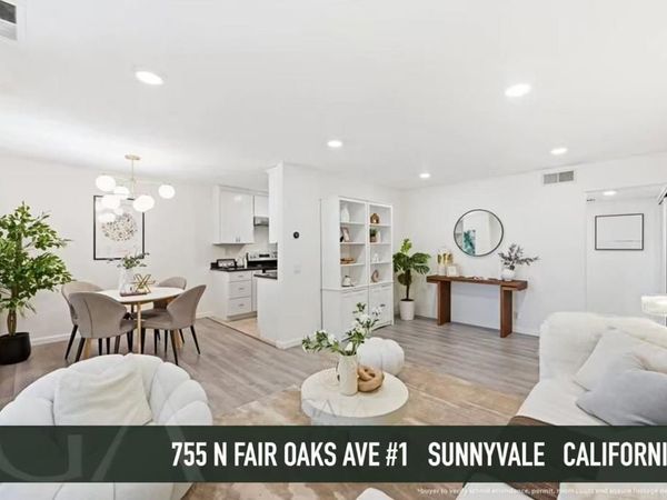 755 N Fair Oaks Avenue, Unit 1, Sunnyvale, CA 94085