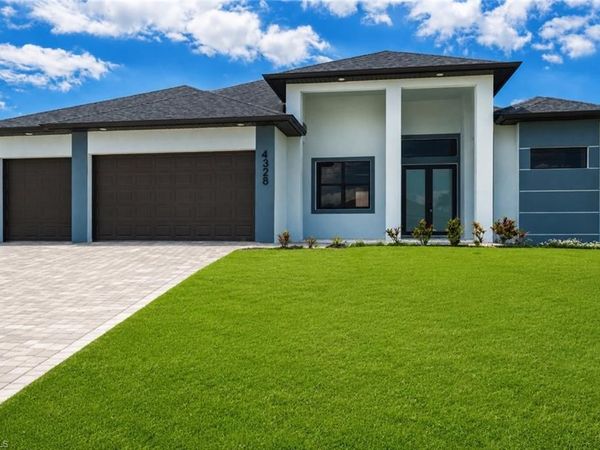 4328 NW 32nd LN , CAPE CORAL, FL 33993