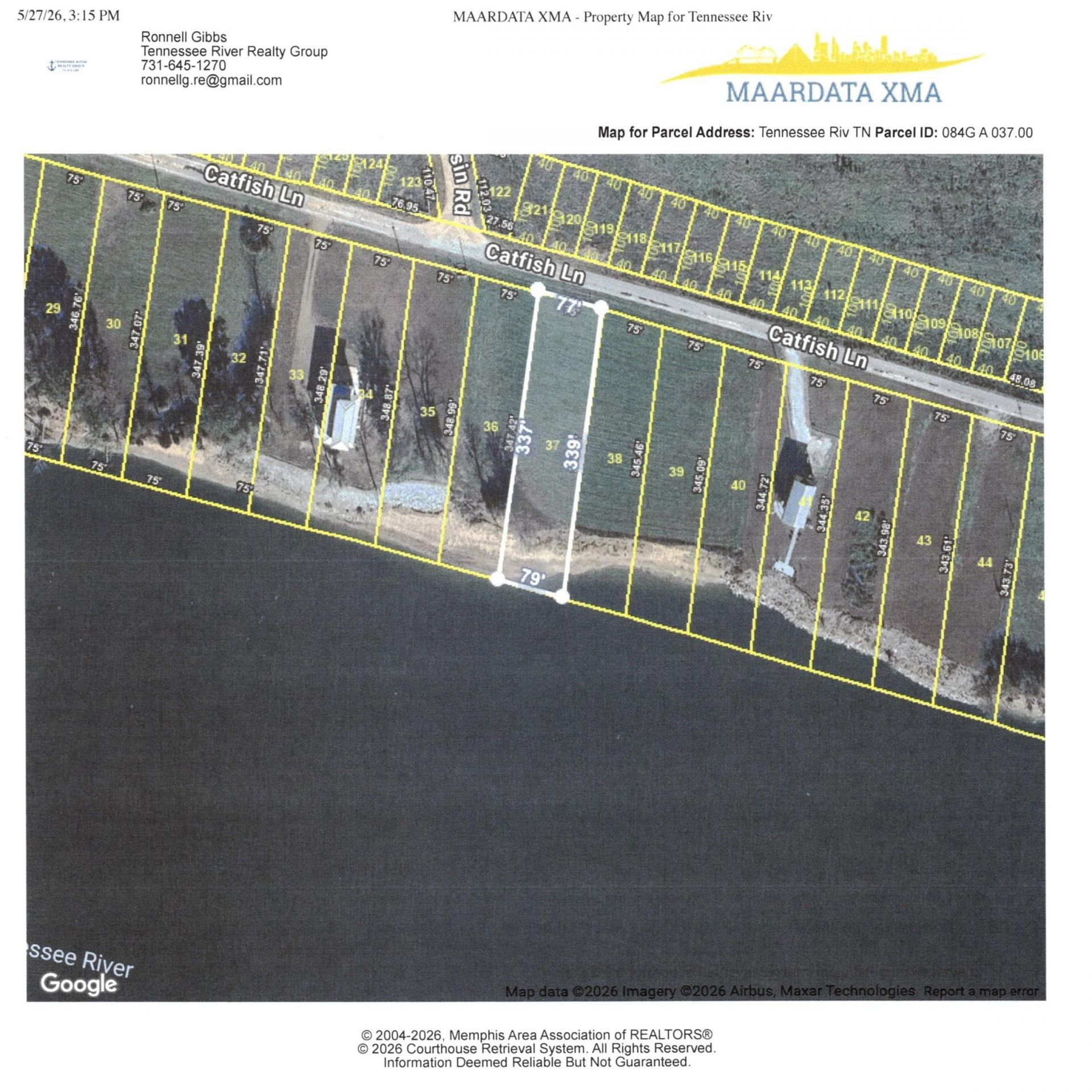 Lot 37 Catfish Ln, Crump, TN 38327 Main Photo