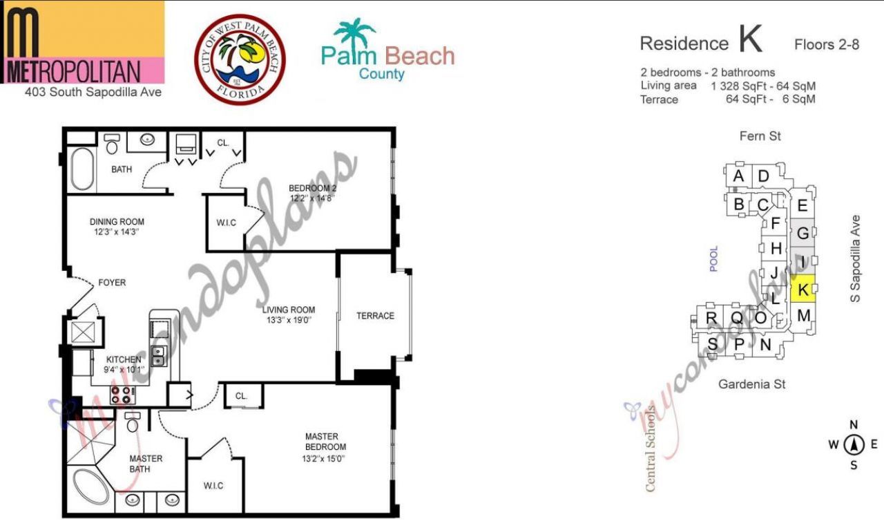 403 S Sapodilla Avenue, Unit 511, West Palm Beach, FL 33401 Photo