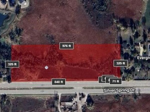 Lot 0 SILVER SPRING ROAD, Menomonee Falls, WI 53051