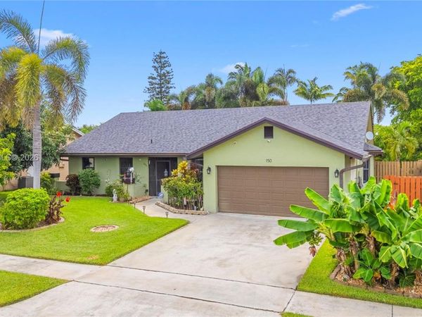 150 SW 127th Ave, Plantation, FL 33325