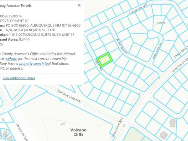 9 Lots Volcano Cliffs Subd NW, Albuquerque, NM 87120