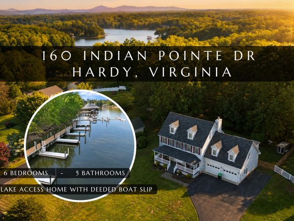 160 Indian Pointe DR, Hardy, VA 24101