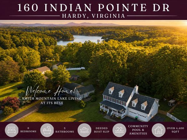 160 Indian Pointe DR, Hardy, VA 24101