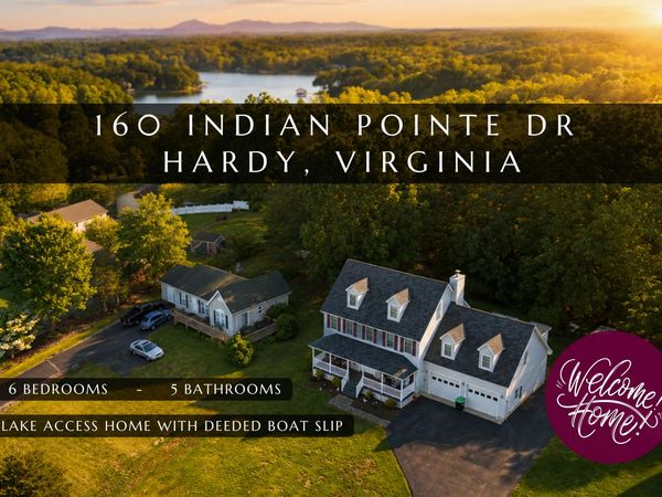 160 Indian Pointe DR , Hardy, VA 24101