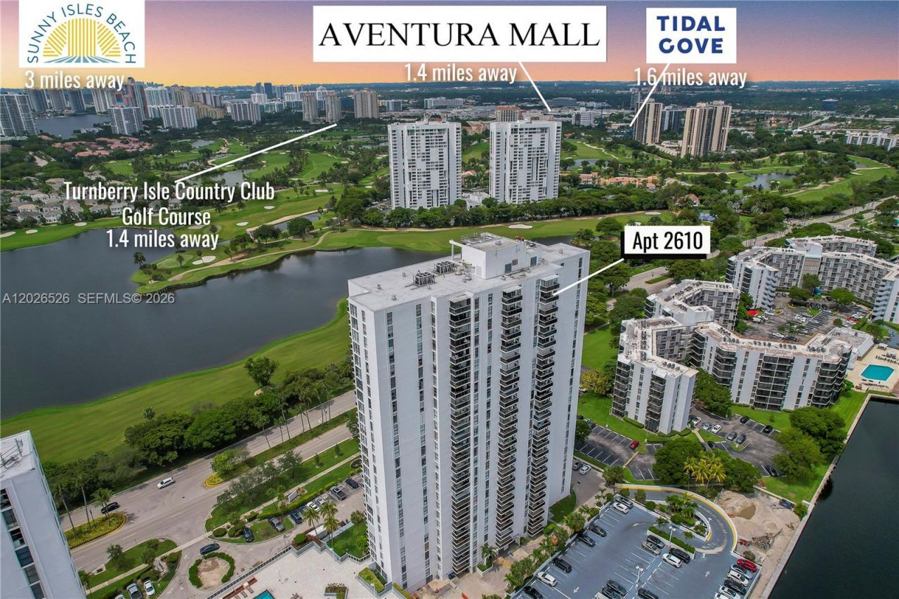 3625 N Country Club Dr , Unit 2610, Aventura, FL 33180 Photo