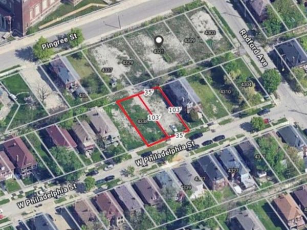 4338 W Philadelphia Street , Detroit, MI 48204