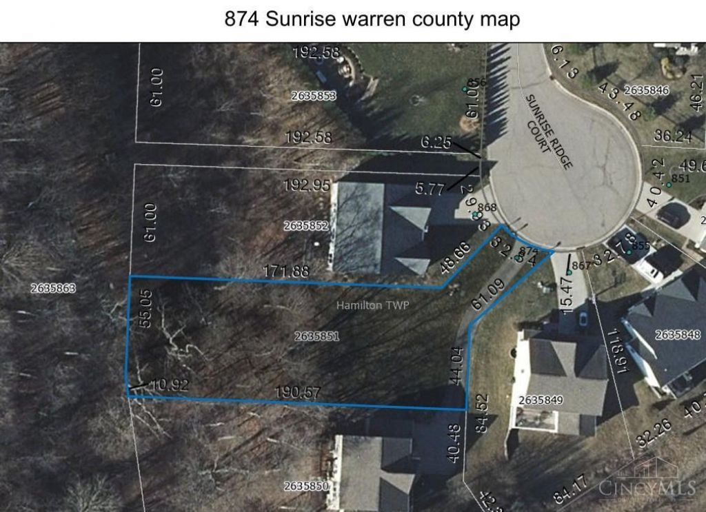 874 Sunrise Ridge Court, Hamilton Twp, OH 45039 Main Photo