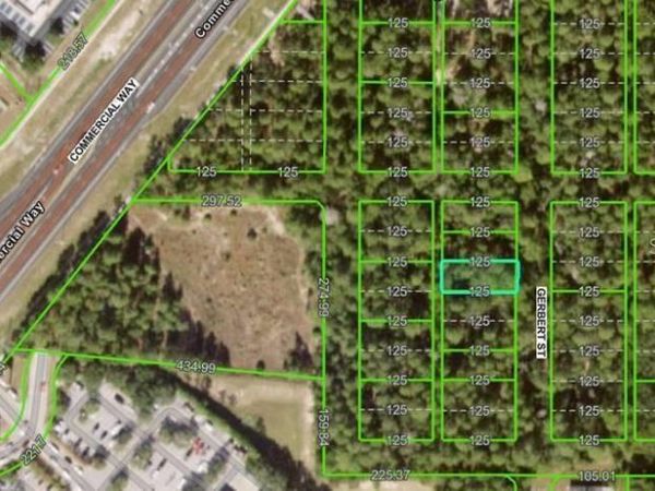 Lot 3 GERBERT STREET , SPRING HILL, FL 34606