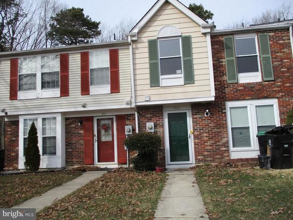 243 VISTA CT, SICKLERVILLE, NJ 08081