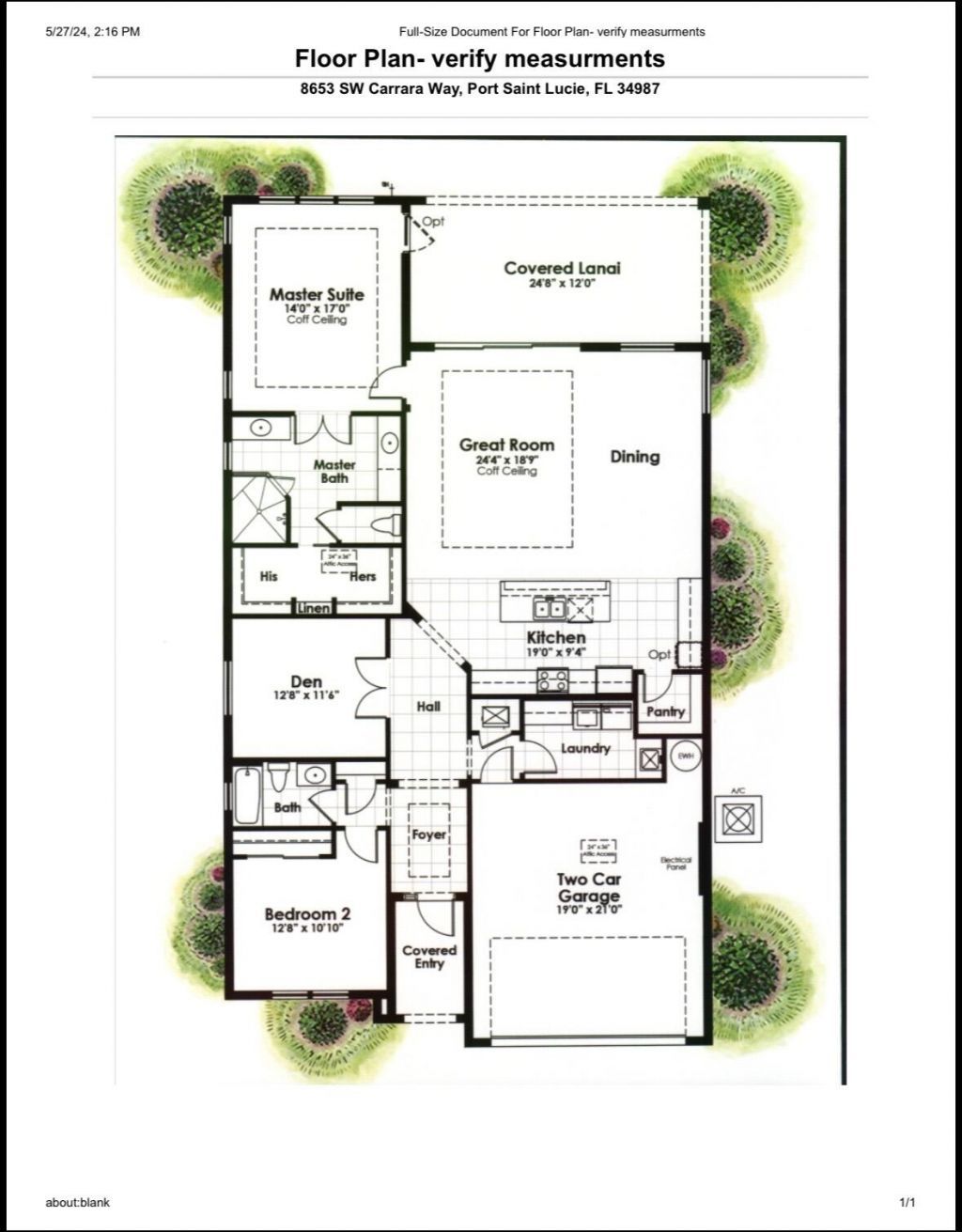 8653 SW Carrara Way, Port Saint Lucie, FL 34987 Photo