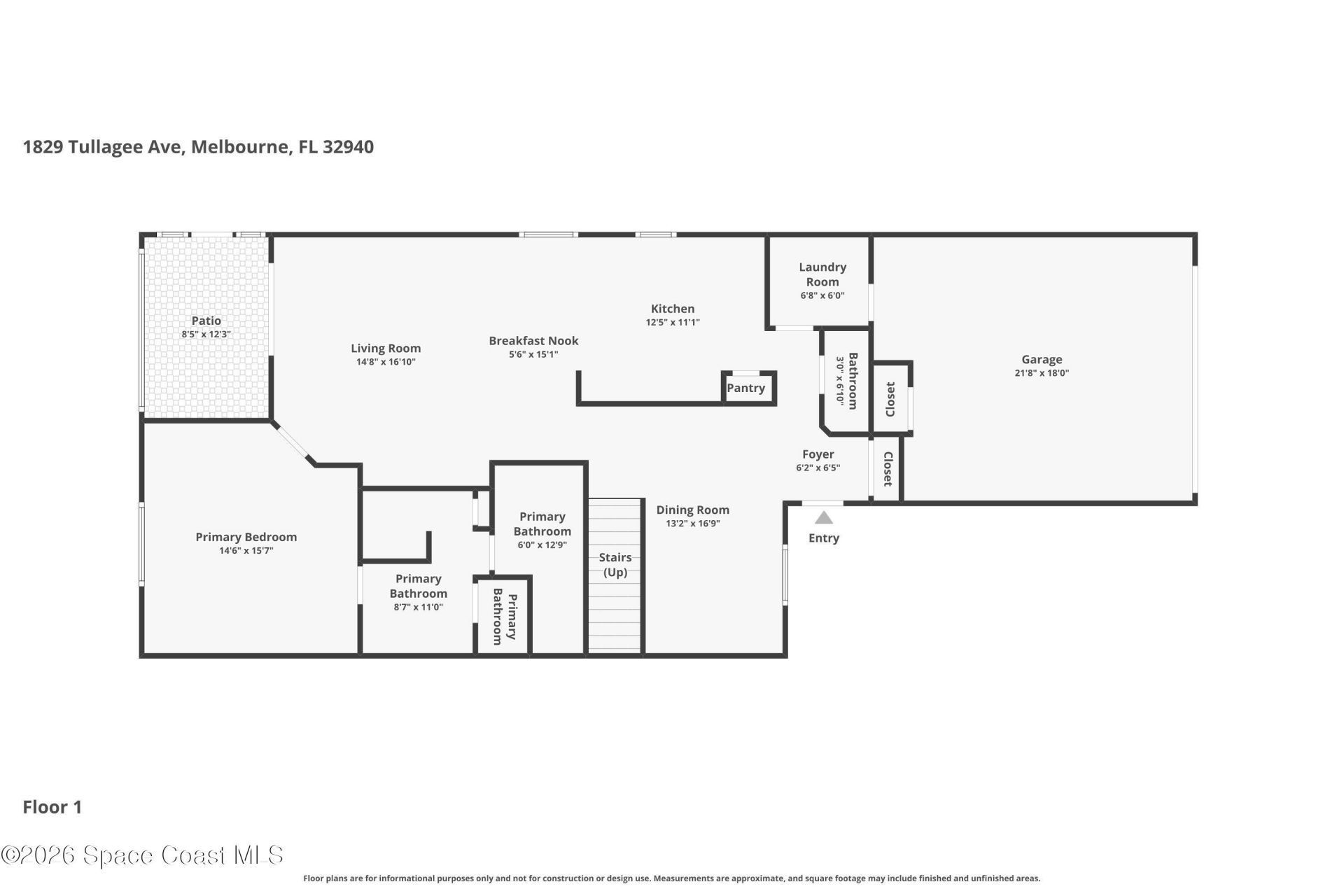 1829 Tullagee Avenue, Melbourne, FL 32940 Photo