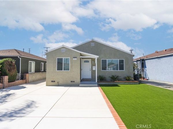 4816 W 134th Place, Hawthorne, CA 90250