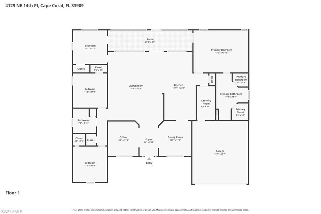 4129 NE 14th Pl , Cape Coral, FL 33909 Photo