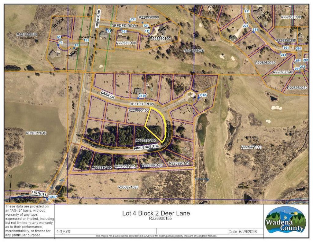 Lot 4 Block 2 Deer Lane , Wadena, MN 56482 Main Photo