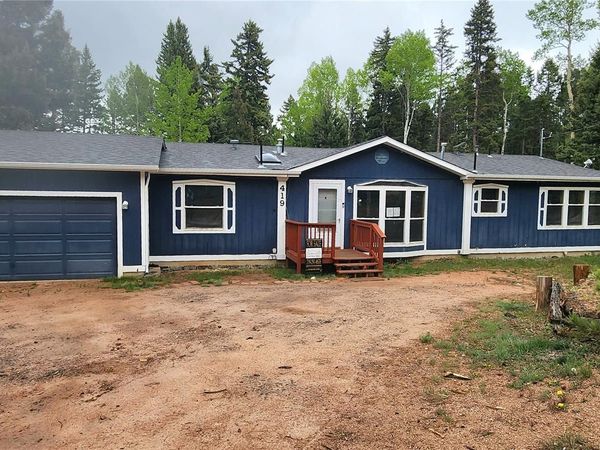 419 Donzi Trail, Florissant, CO 80816