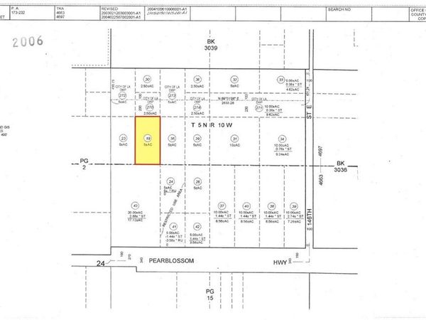 0 E Avenue V, Pearblossom, CA 93553