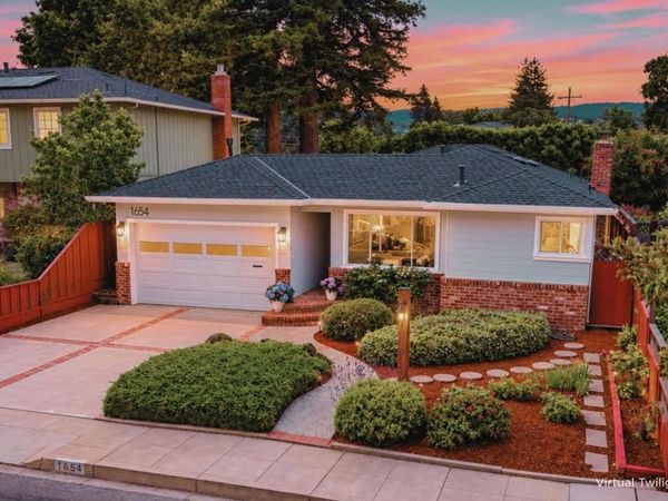 1654 Chestnut Street, San Carlos, CA 94070