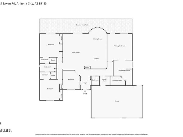 15311 S SAXON Road, Arizona City, AZ 85123