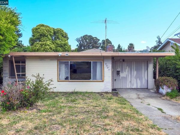 4521 Canyon Rd, El Sobrante, CA 94803