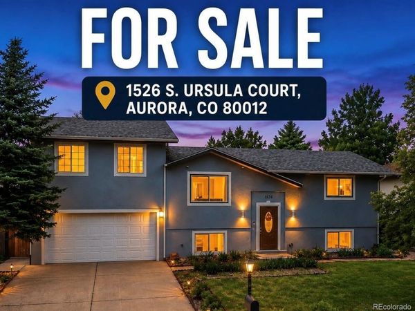 1526 S Ursula Court, Aurora, CO 80012