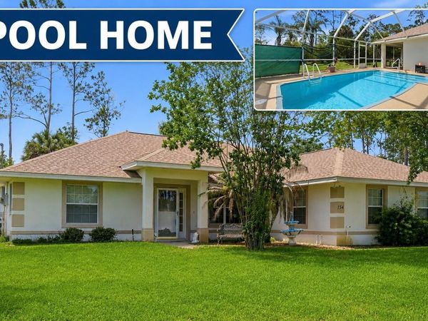 154 PEPPERDINE DRIVE, PALM COAST, FL 32164