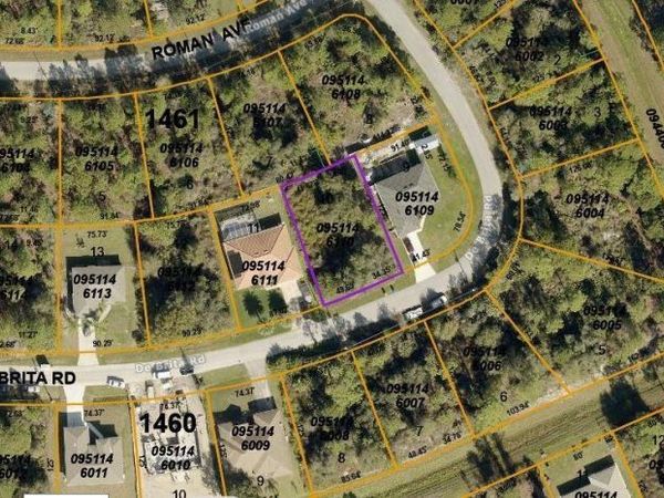 0 DE BRITA ROAD , NORTH PORT, FL 34291