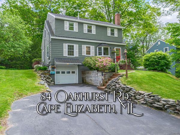 84 Oakhurst Road, Cape Elizabeth, ME 04107