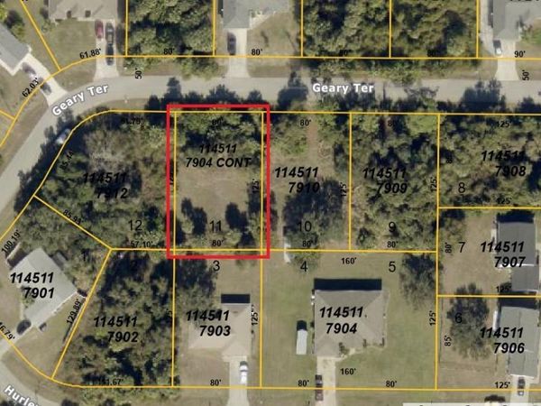 Lot 11 GEARY TERRACE , NORTH PORT, FL 34288