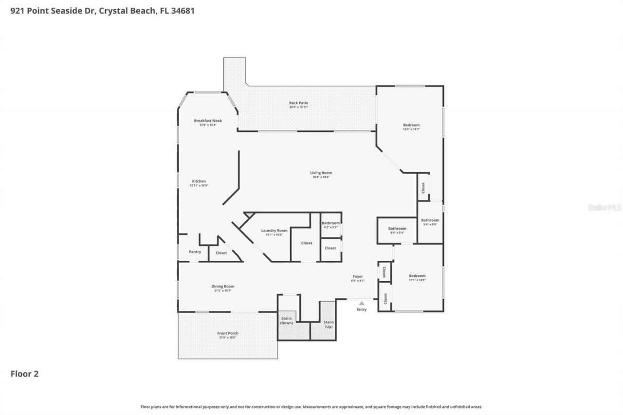 921 Point Seaside Drive, Crystal Beach, FL 34681 Photo