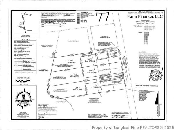 Lot No. 3 Alamac Road, Lumberton, NC 28358