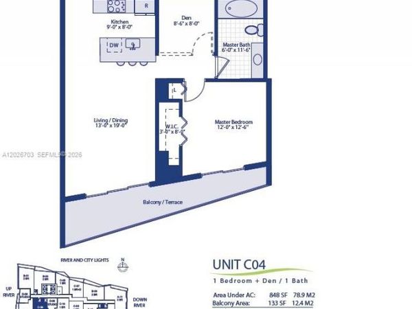 185 SW 7th St , Unit 2504, Miami, FL 33130